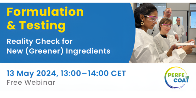 Short information about event Third webinar of the PERFECOAT webinar