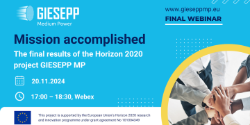 The final results of the Horizon 2020 project GIESEPP MP