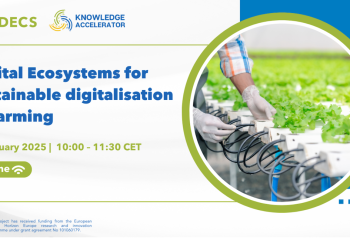 Digital Ecosystems for sustainable digitalisation of farming