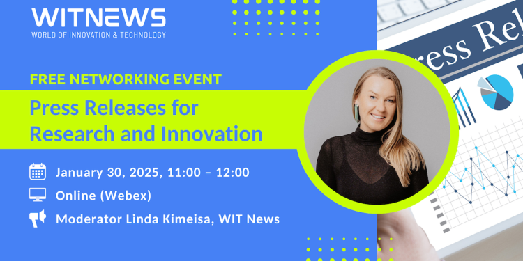 Ended | WIT News Networking event | January 30 | Press Releases for Research and Innovation