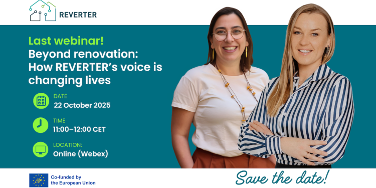 Last webinar! Beyond renovation How REVERTER’s voice is changing lives