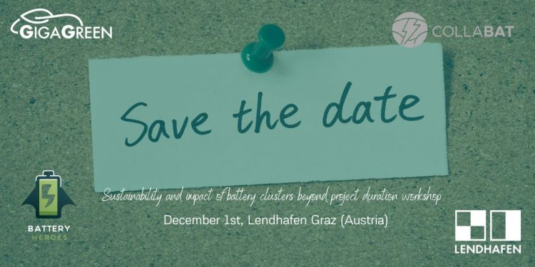 GIGAGREEN Battery Heroes Cluster member to organise a satellite workshop as part of BID2025 (1)