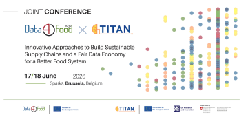 The BIOFIN-EU project will participate in the upcoming TITAN x Data4Food2030 Conference, taking place on 17–18 June 2026 in Brussels, Belgium