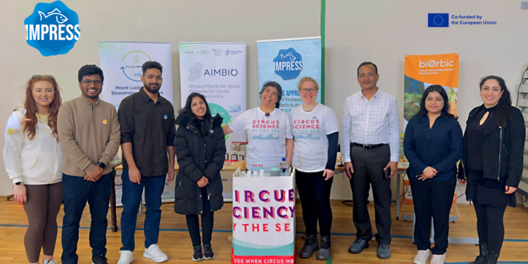 Representatives from the IMPRESS project participated in the educational activity Circus Science by the Sea on Saturday, 6 June 2026, at Aghleam Townland